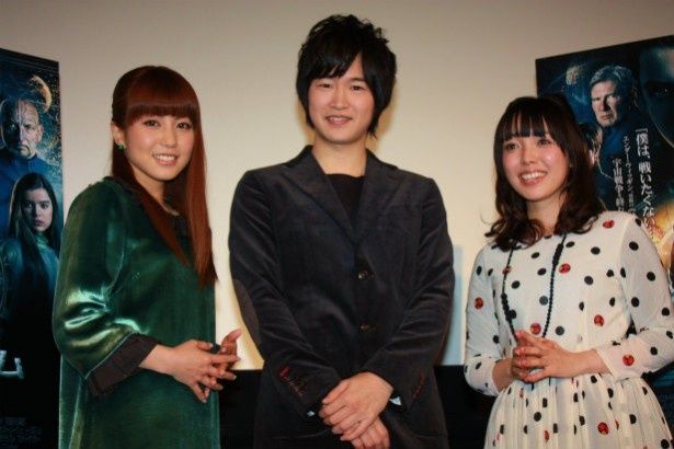 『エンダーのゲーム』の声優を務めた逢坂良太、佐藤聡美、白石涼子