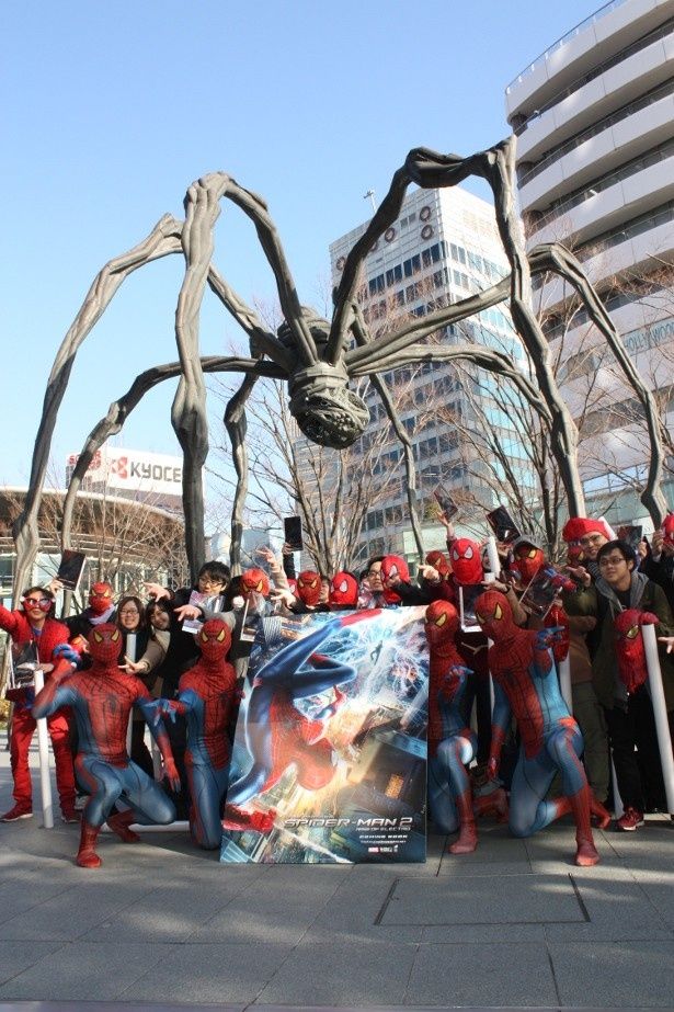『アメイジング・スパイダーマン2』の前売り券発売イベントが六本木で開催！