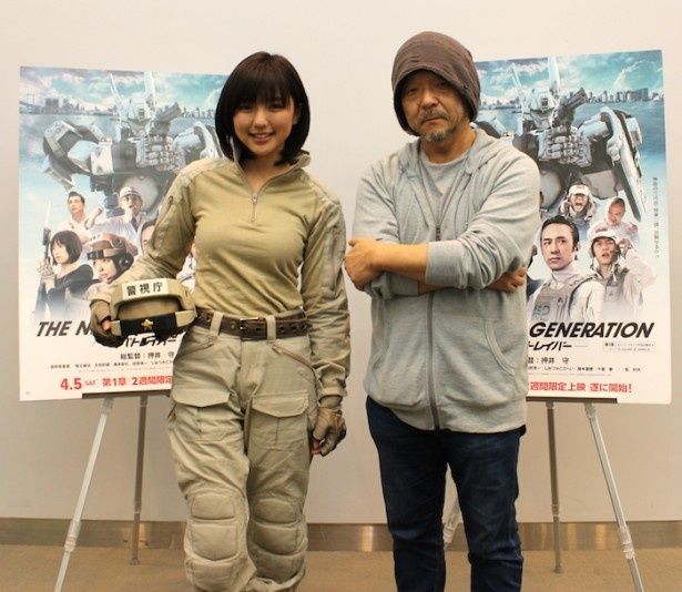 『THE NEXT GENERATION パトレイバー』押井守総監督と真野恵里菜に語り合ってもらった