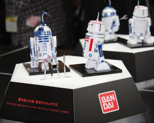 R2-D2＆R5-D4のプラモデルも企画中