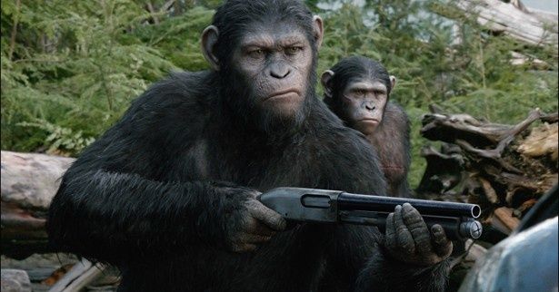 違和感なく銃を使いこなす猿たちが異様にカッコいい！