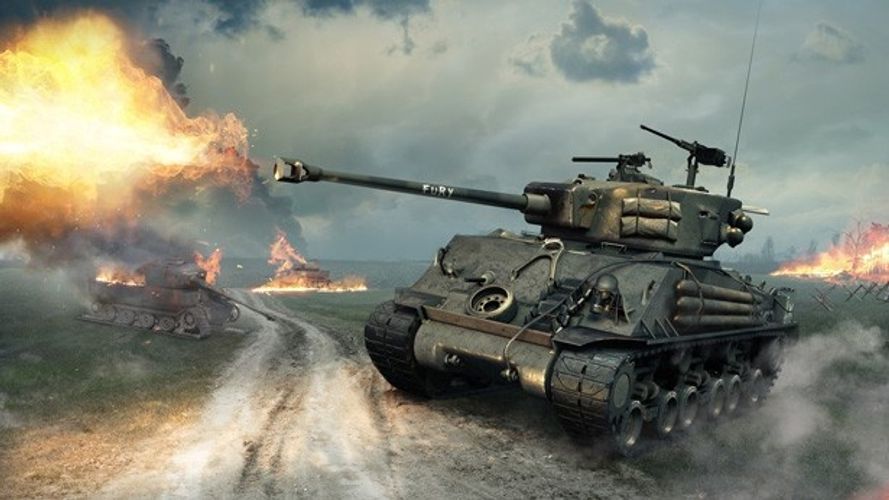 オンラインゲーム「World of Tanks」に映画『フューリー』の戦車が登場！