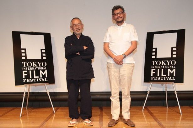 8月26日に行われた記者会見ではスタジオジブリの鈴木敏夫とともに登場した