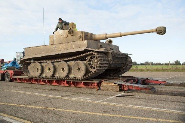 世界に1台しかない唯一稼働可能なティーガー戦車も登場