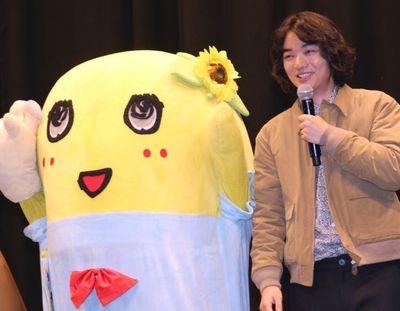 染谷将太、ふなっしーから演技を絶賛される