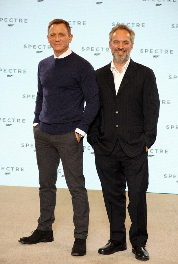 『Spectre(原題)』を監督するサム・メンデスと主演のダニエル・クレイグ