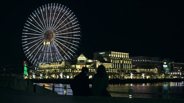 綺麗な夜景など、デートスポットも登場