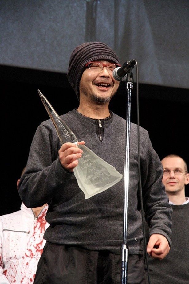 オフシアター・コンペティション部門でグランプリを受賞した森川圭監督