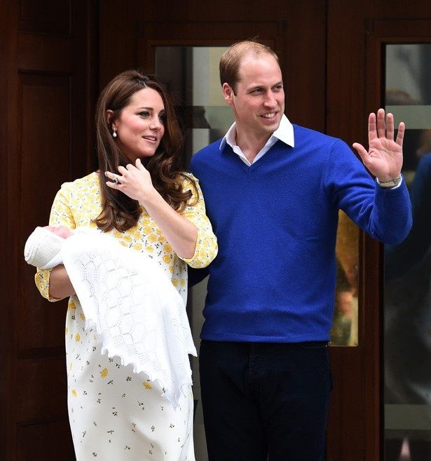 5月2日にウィリアム王子とキャサリン妃の第二子シャーロット王女誕生！