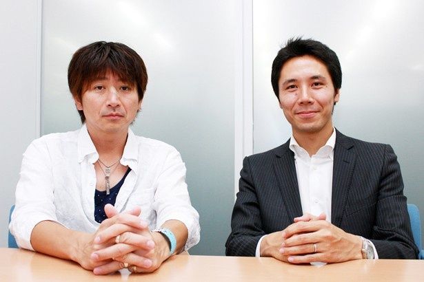 「THE LAST COP/ラストコップ」を手掛けた日本テレビプロデューサーの戸田一也氏(左)と、Huluプロデューサーの岩崎広樹氏(右)