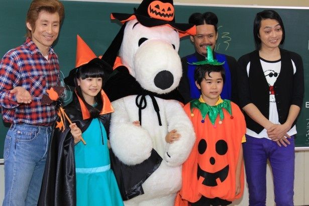 ハロウィンの衣装に身を包んでフォトセッション