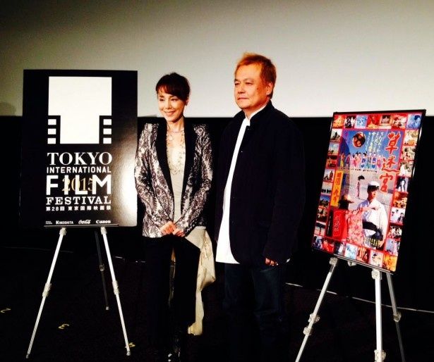 特集上映「寺山修司生誕80年 TERAYAMA FILMS」のトークイベントにアーティストの未唯が出席
