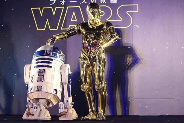 野口氏に最強との太鼓判を押されたR2-D2とC-3PO