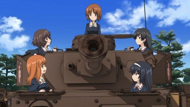 戦車を使った武道に励む女子高生を描いた青春アニメ『ガールズ＆パンツァー 劇場版』
