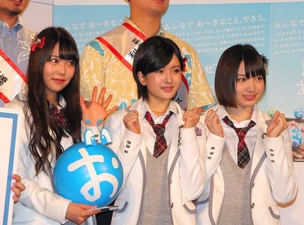 【写真を見る】NMB48(白間美瑠、須藤凜々花、太田夢莉)も登場！