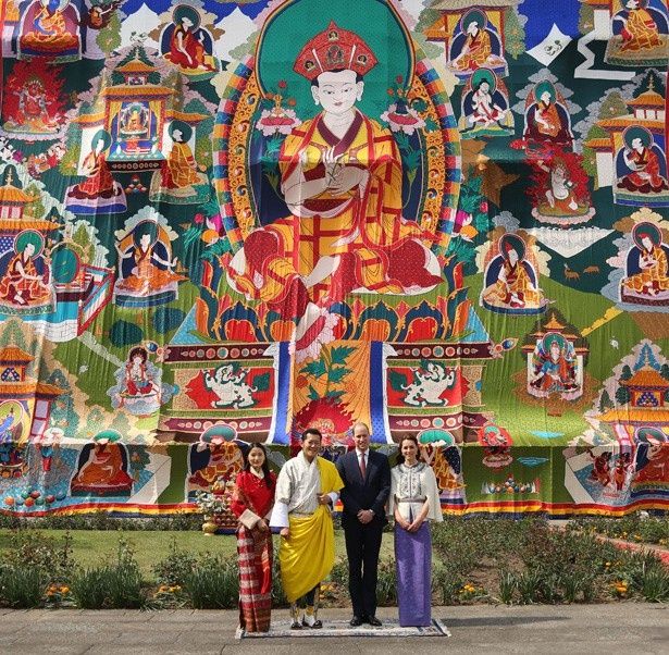 インドに続いてブータンを訪れたウィリアム王子とキャサリン妃