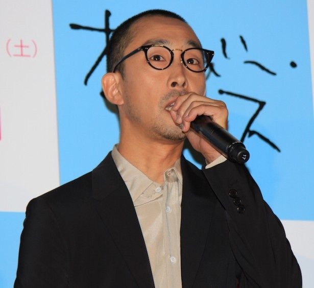 『オーバー・フェンス』東京プレミア上映会に登壇した北村有起哉