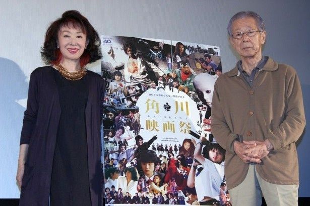 『Wの悲劇』に出演していた三田佳子と、監督を務めた澤井信一郎監督