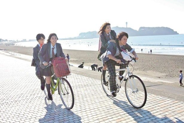 渡(中川)が勢いよく自転車をかっ飛ばす姿もカッコいい！