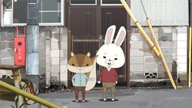 紙ウサギのロペと紙リスのアキラ先輩のコミカルな掛け合いは、まるで漫才。『紙兎　ロペ』は現在上映中