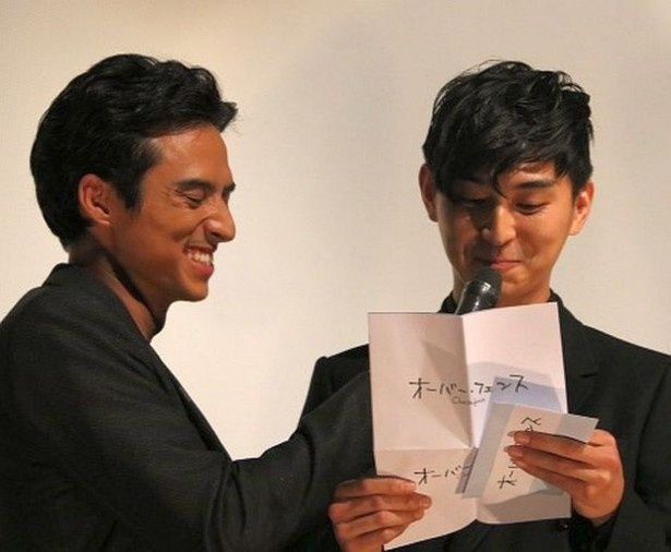 【写真を見る】初日舞台挨拶不在となったオダギリジョー。彼の手紙を松田が読み上げた
