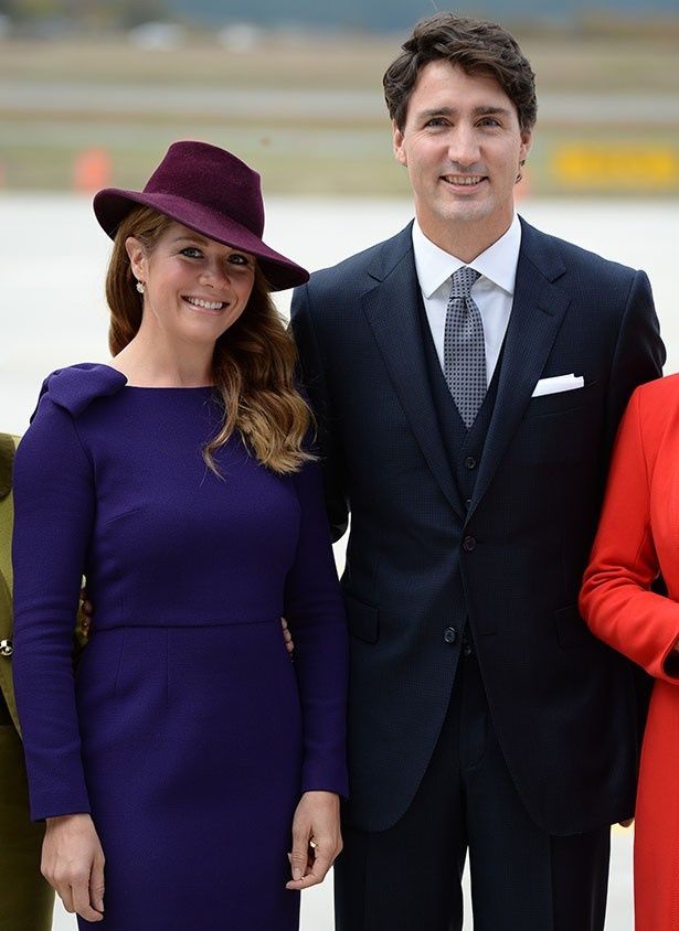 ウィリアム王子一家を歓迎したトルドー首相とソフィー首相夫人
