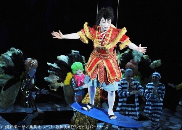 【写真を見る】歌舞伎ならではの演出で、ルフィがより漫画的に？