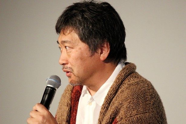 是枝監督は「ひとりの人間が違うメロディは作れるけど、歌声は同じ」というたとえ話を出して作家性について説明した