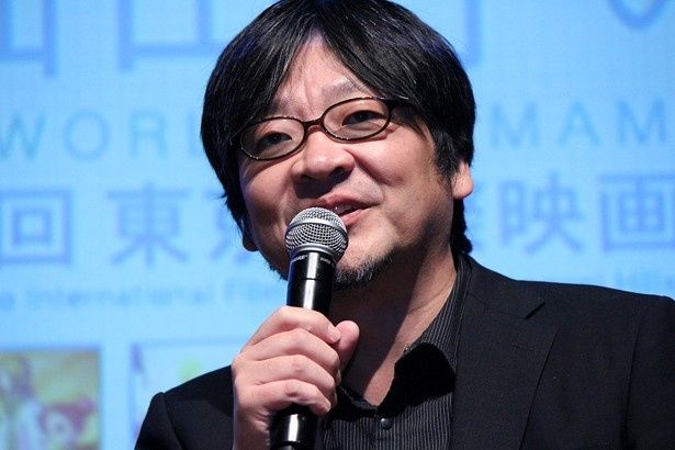 アニメーション監督・堤大介とのトークイベントに登壇した細田守監督