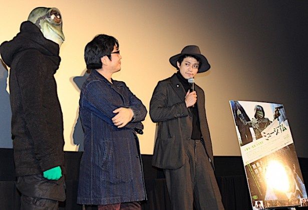 第29回東京国際映画祭の舞台挨拶に登場した