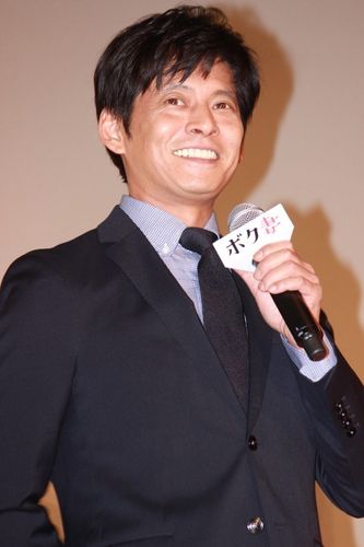 織田裕二、子役から「すごい演技がやりやすかった」と言われ笑顔