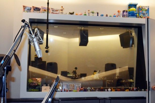 「ブルックリン」オフィスにあるレコーディングスタジオ