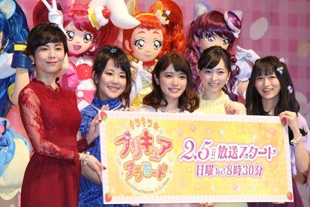 【写真を見る】プリキュア新シリーズ声優たちが大集合！